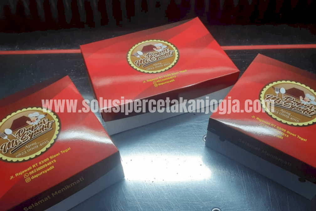 Cetak Box Kue Melayani Desain Kreatif yang Menarik